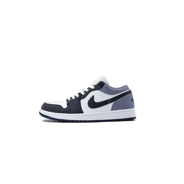 Кроссовки AJ 1 Low White Black Grey S19546-18